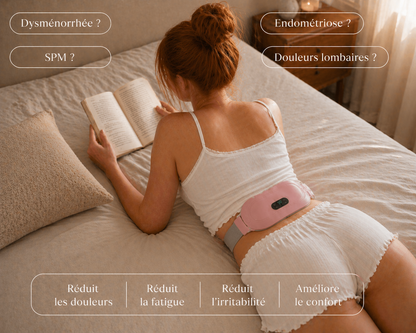 Ceinture Chauffante anti-douleurs menstruelles